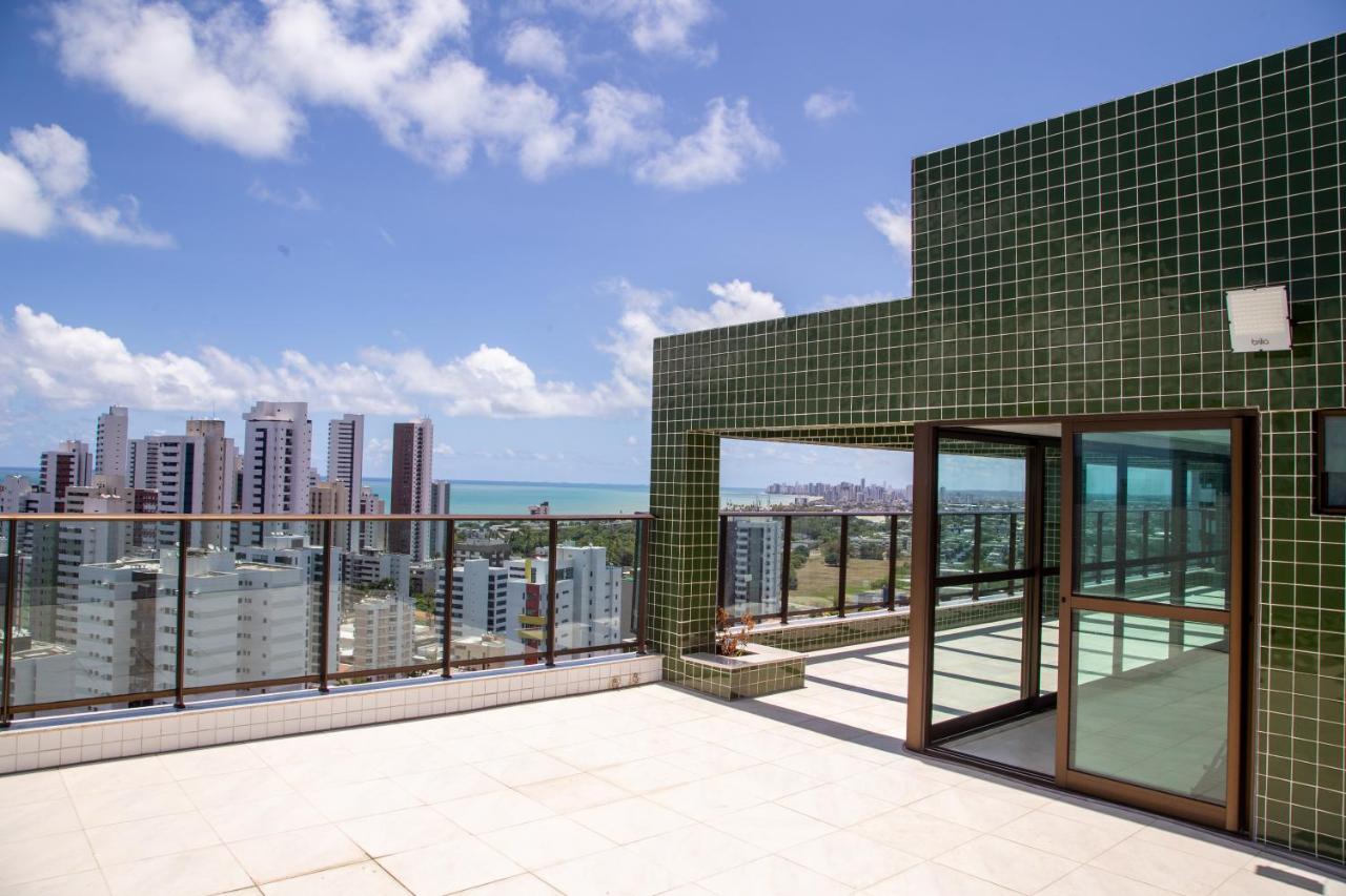 Flat No Melhor De Boa Viagem, Vista Para O Mar, Andar Alto Recife Ngoại thất bức ảnh